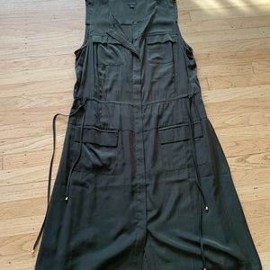 Ann Taylor dress size 18T dark olive